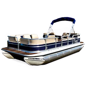 Beach Landing Pontoon Boat PNG Dwn