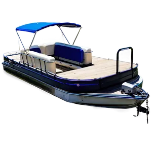 Beach Landing Pontoon Boat PNG Ocy