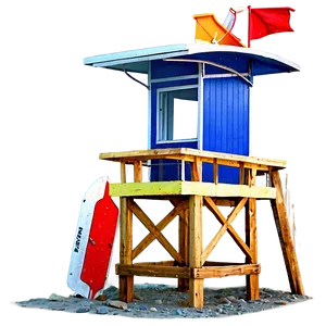 Beach Lifeguard Stand Png Svf PNG image