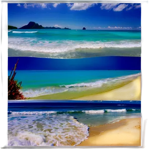 Beach Ocean Horizon PNG 16 PNG