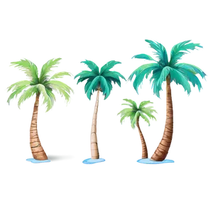 Beach Palm Trees Png Dfm83 PNG image