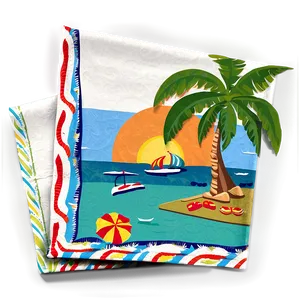 Beach Party Napkin PNG 83 PNG