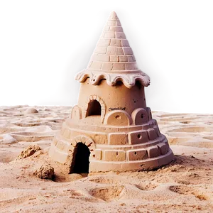 Beach Sandcastle Png Una PNG image