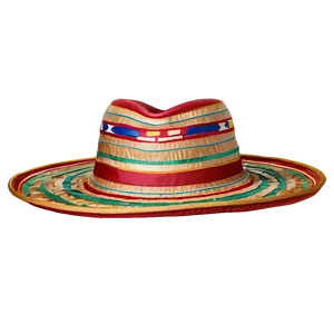 Beach Sombrero Hat PNG 06272024