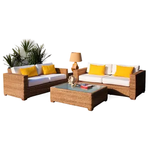 Beach Style Living Room Png 05242024 PNG image