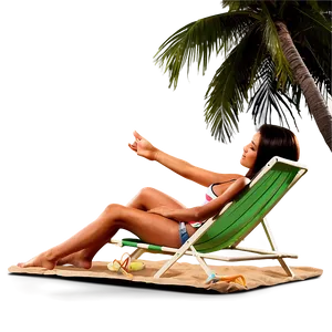 Beach Sunbathing Paradise PNG 84 PNG