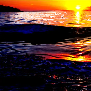 Beach Sunset Cruise PNG 80 PNG
