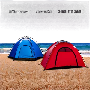 Beach Tent Png 05252024 PNG image