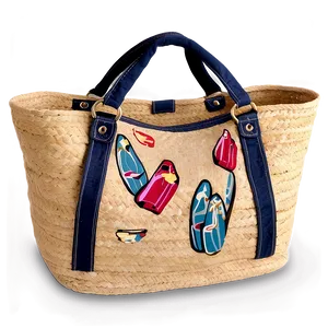 Beach Tote Bag Png 06292024 PNG image