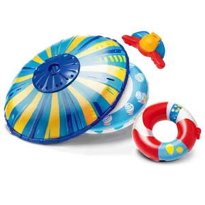 Beach Toys Assortment Png 06292024 PNG image