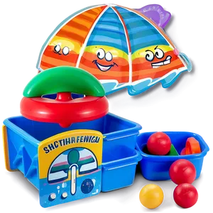 Beach Toys Storage Png Mop PNG image