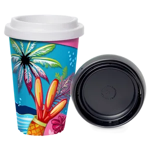 Beach Tumbler Cup PNG Bhg80 PNG