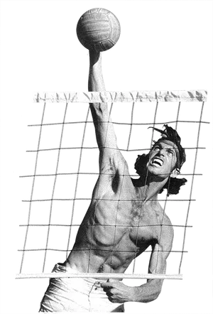 Beach Volleyball Spike Action.jpg PNG
