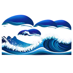 Beach Wave Scenery Png 05042024 PNG image