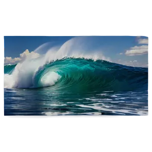 Beach Wave Scenery Png Oea84 PNG image