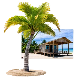 Beachfront House View Png Ulh PNG image
