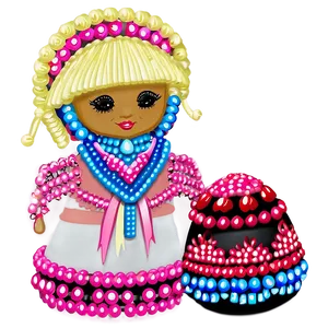 Bead Doll Making PNG Fpt PNG