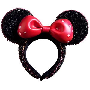 Beaded Minnie Mouse Ears PNG Owp PNG