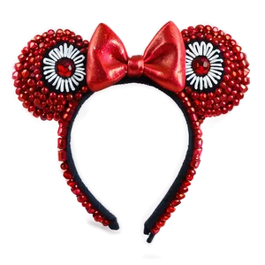 Beaded Minnie Mouse Ears PNG Utx PNG