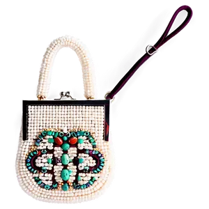 Beaded Purse Png 05242024 PNG image