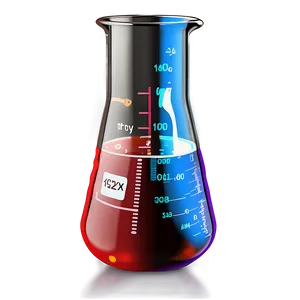 Beaker For Laboratory Work PNG Oiq PNG