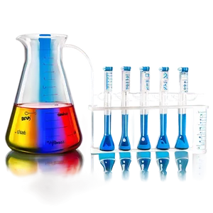 Beaker For Medical Laboratory PNG Klw PNG