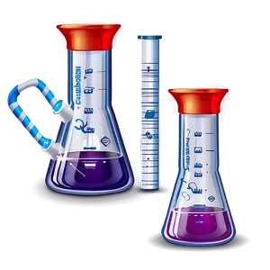 Beaker For Pharmaceutical Research PNG 05232024 PNG
