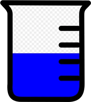 Beaker Icon With Transparent Background