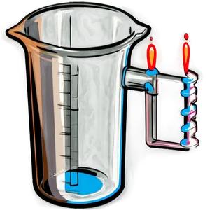 Beaker Illustration PNG 05232024