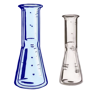 Beaker Outline PNG 25