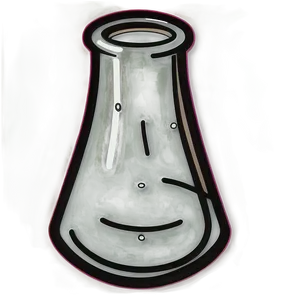 Beaker Outline PNG Beb
