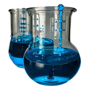 Beaker With Blue Liquid PNG 71