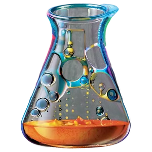 Beaker With Bubbles PNG 51
