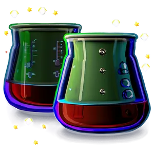 Beaker With Foam PNG 05232024 PNG