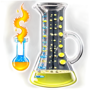Beaker With Liquid PNG Qbo