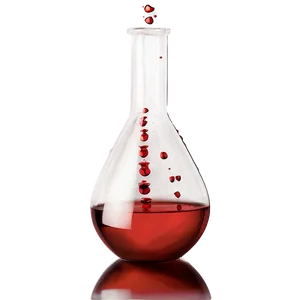 Beaker With Red Chemical PNG Jfx90 PNG