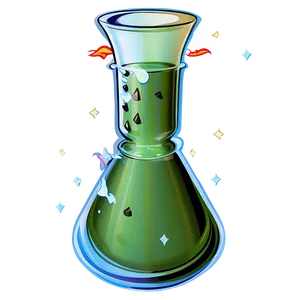 Beaker With Smoke PNG Syk PNG