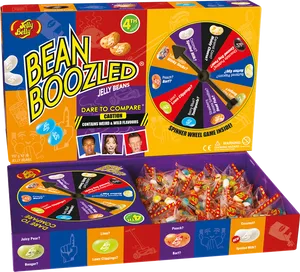 Bean Boozled Jelly Beans Game Pack PNG image