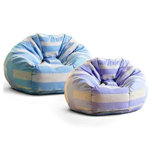 Beanbag In Pastel Shades PNG Gss16 PNG