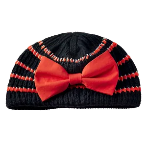 Beanie With Bow PNG Pwu62 PNG