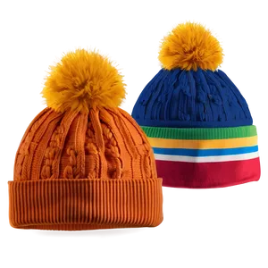 Beanie With Pom Pom PNG Mta