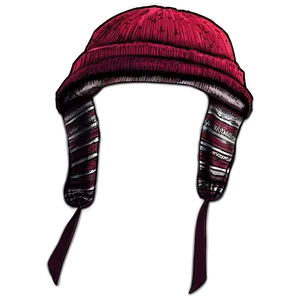 Beanie With Ties PNG Gox40 PNG