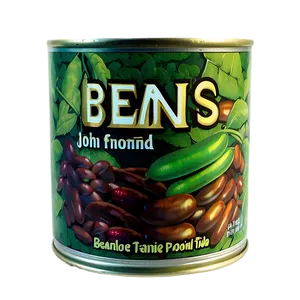 Beans Can In Hand PNG Yfm33 PNG