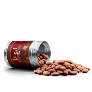 Beans Can Mockup PNG Kgj