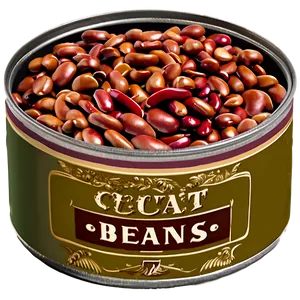 Beans Can Side View PNG 06212024 PNG