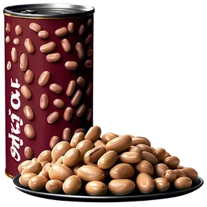 Beans Can With Spoon PNG 18