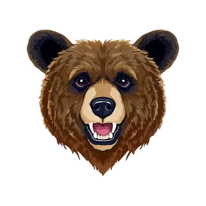 Bear Face Expression PNG Ddh19 PNG