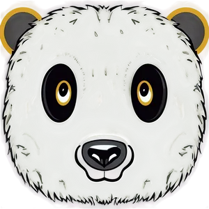 Bear Face For Kids PNG Wtg PNG