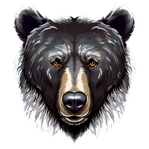 Bear Face For Logo Design PNG 06292024 PNG