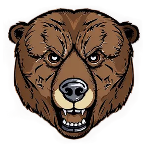 Bear Face Vector Png 56 PNG image